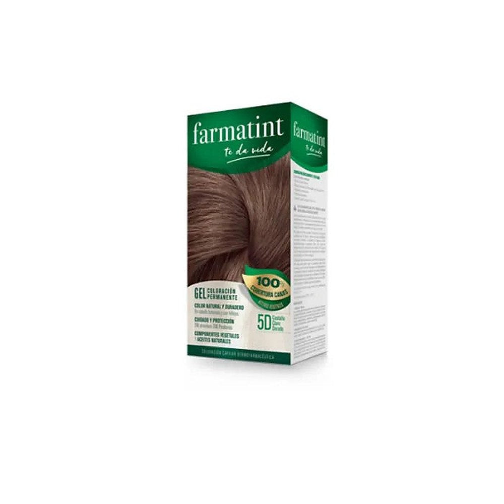 Farmatint 5D Pysyvävärjäysgeeli Vaalea Kullanruskea 150ml