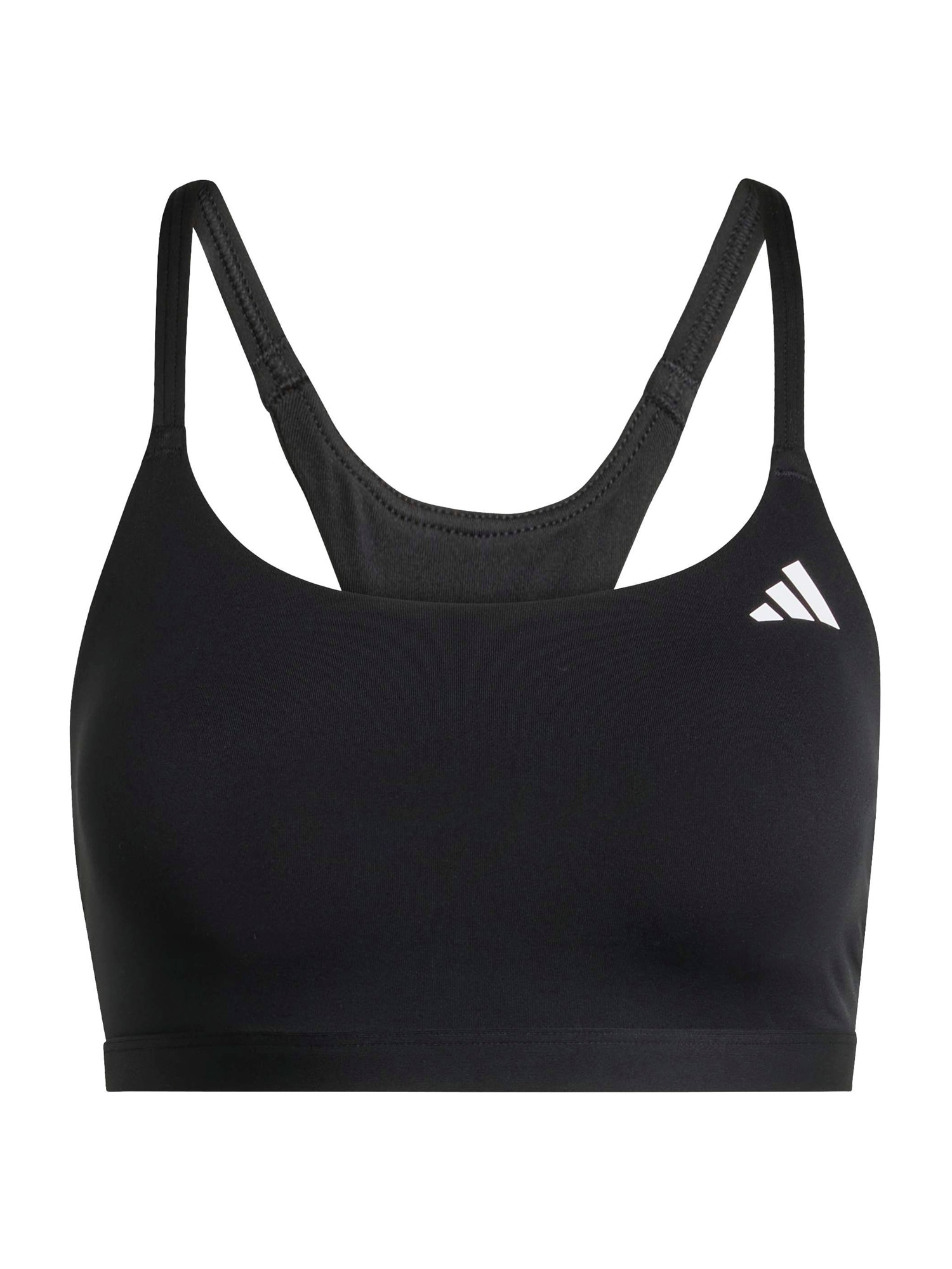 ADIDAS PERFORMANCE Urheilurintaliivit 'Opt Ess'  musta / valkoinen