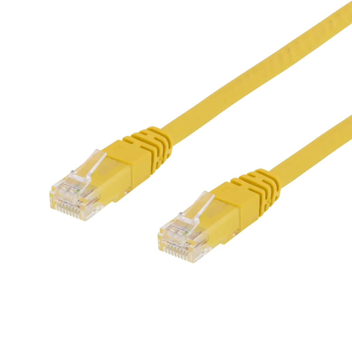 Deltaco LAN CAT 6 - UTP - Keltainen - 0.7m