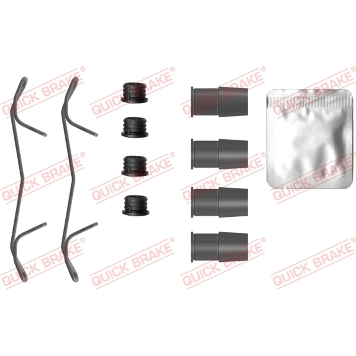 Jarrupalojen asennussarja QUICK BRAKE 109-0125