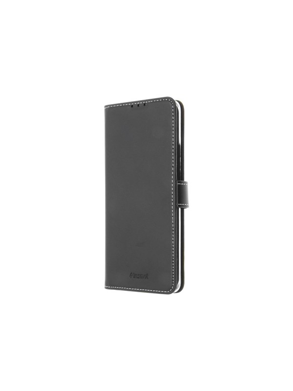 Insmat Exclusive Flip Case -lompakkokotelo, Oneplus 8, musta