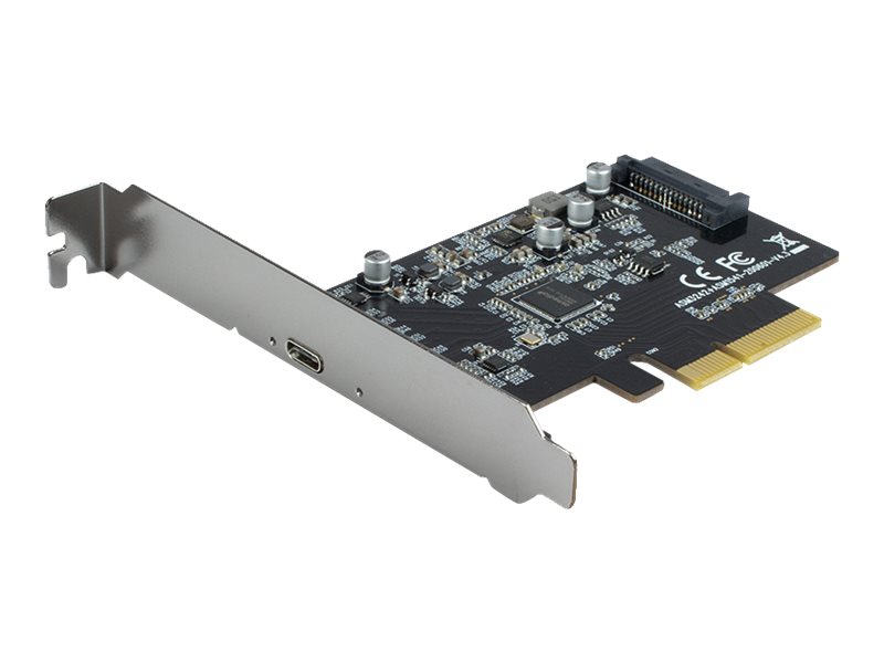 Inter-Tech ARGUS KC-008, PCIe, USB 3.2 Gen 2x2 Type-C, 20 Gbit/s, Windows 10, 115 mm, 120 mm
