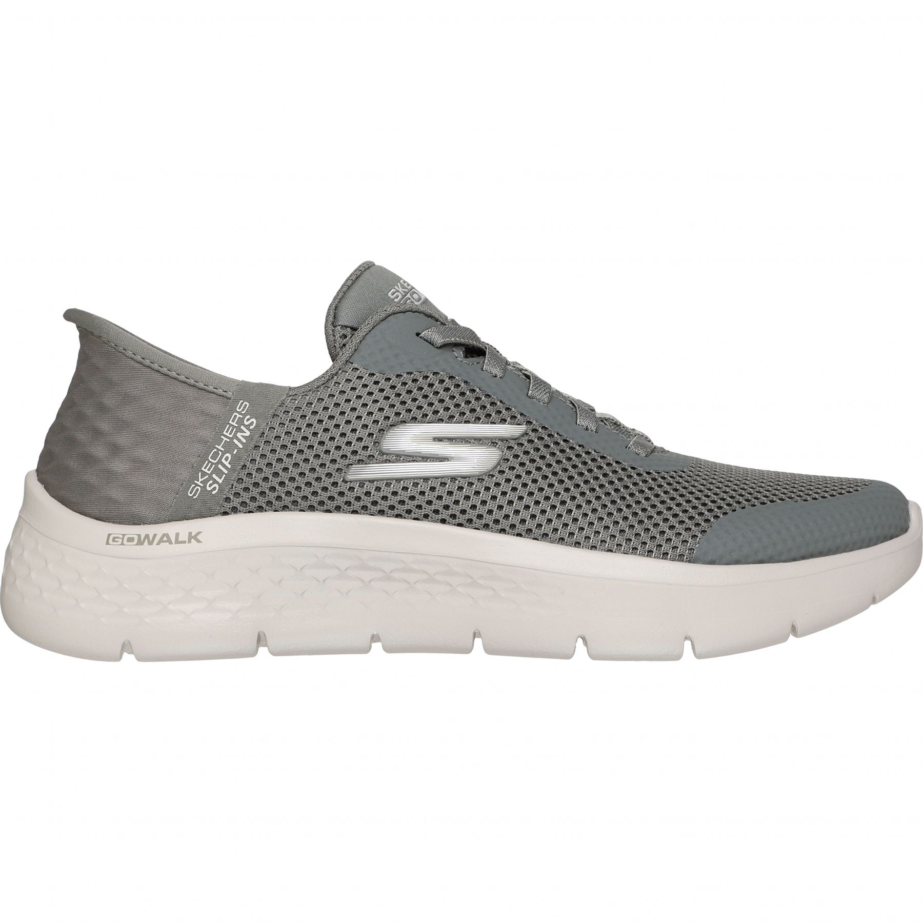Skechers Go Walk Flex - Grand Entry, naisten, ulkoilukengät, oliivinvihreä