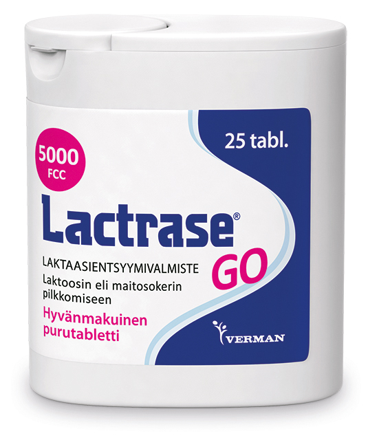 Lactrase Go 25 purutabl 5000 fcc