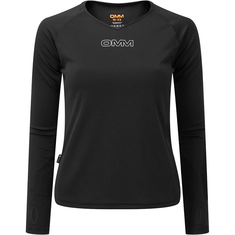 OMM Bearing Tee LS W Black - XL