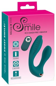 Sweet Smile FlexiPulse Duo – Kauko-ohjattava rabbit-vibraattori