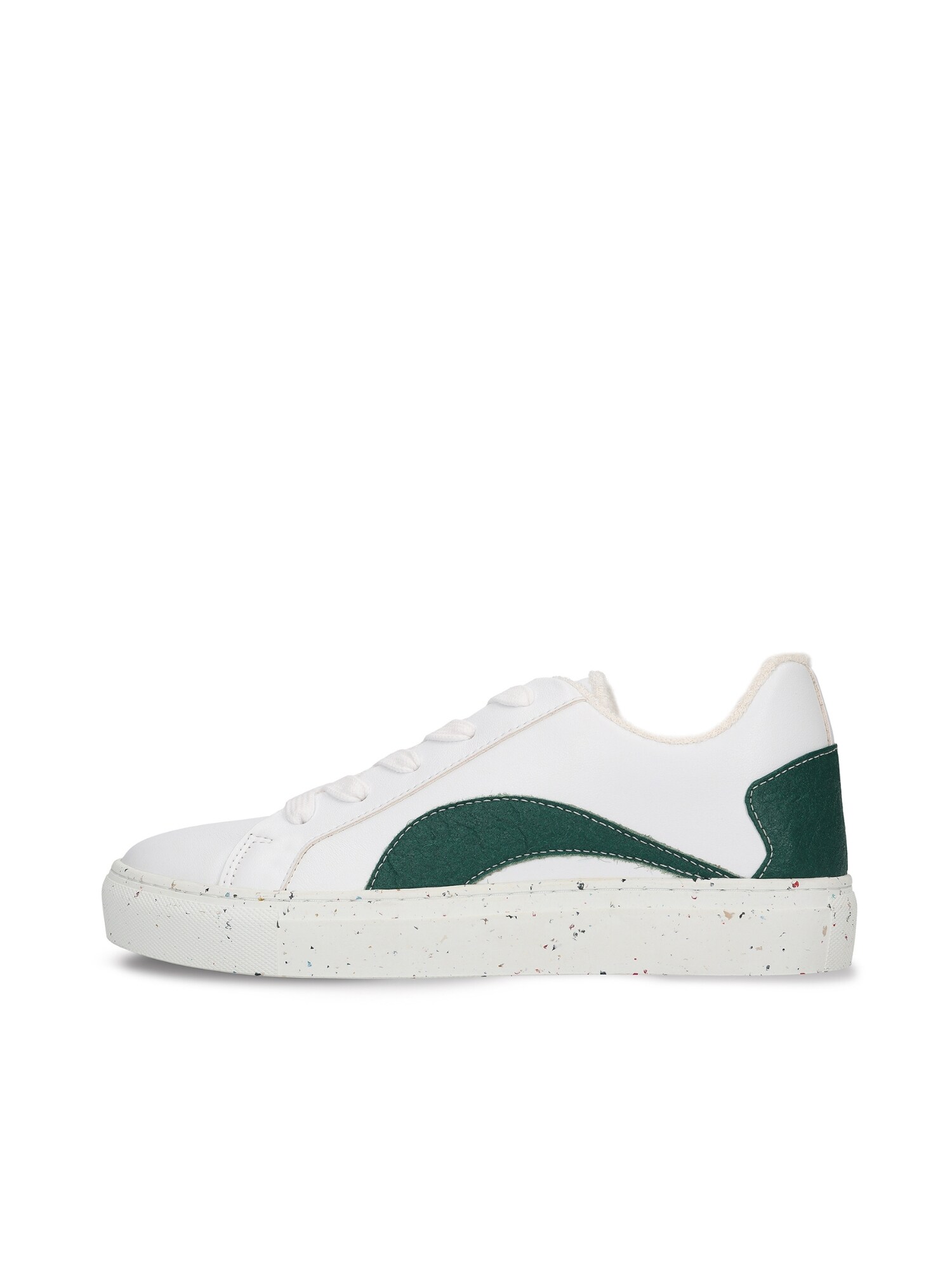 nae Vegan Shoes Matalavartiset tennarit 'Berlin'  kuusi / valkoinen