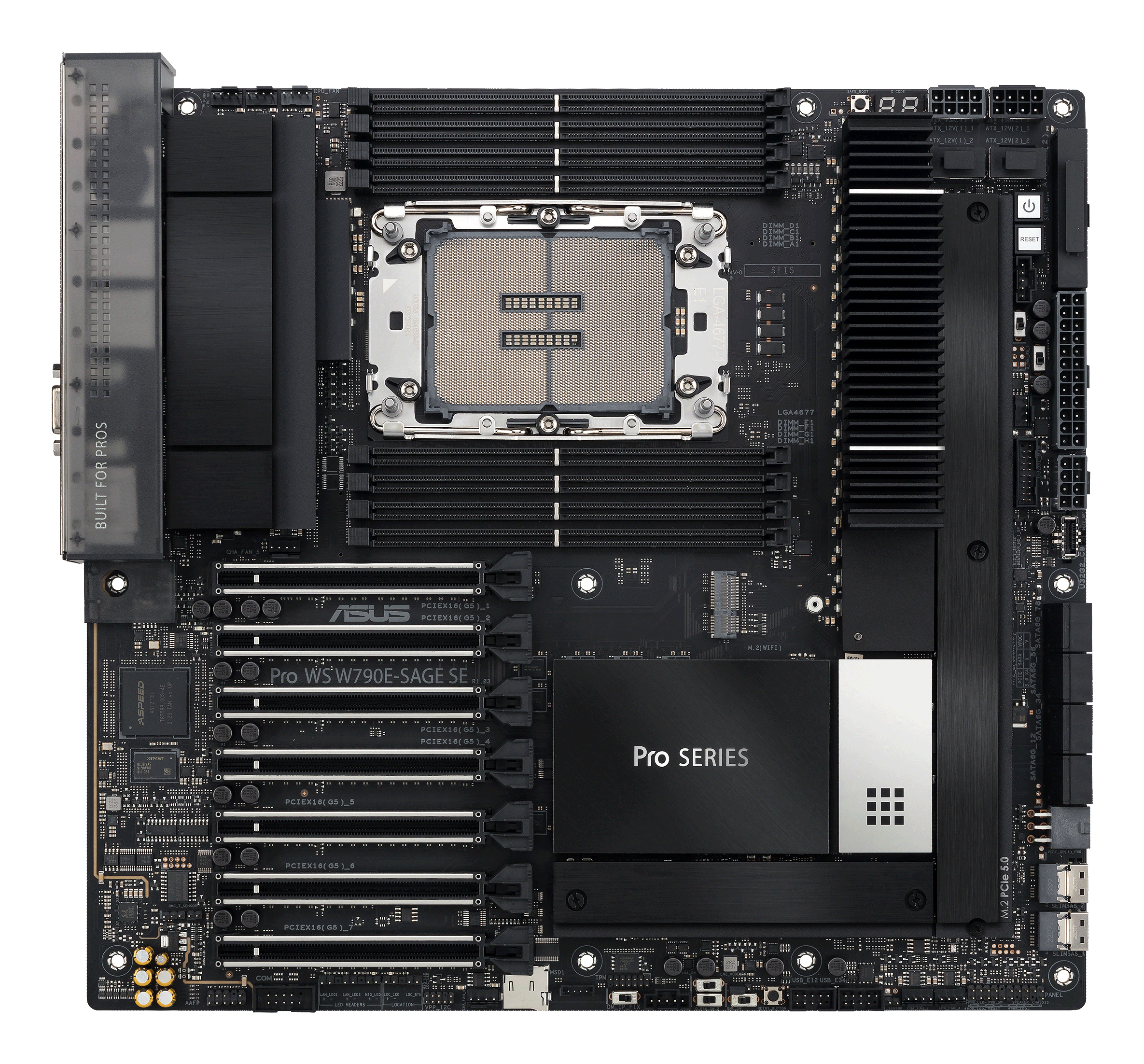 Asus Pro Ws W790-sage Se Lga 4677 (socket E) Eeb Emolevy