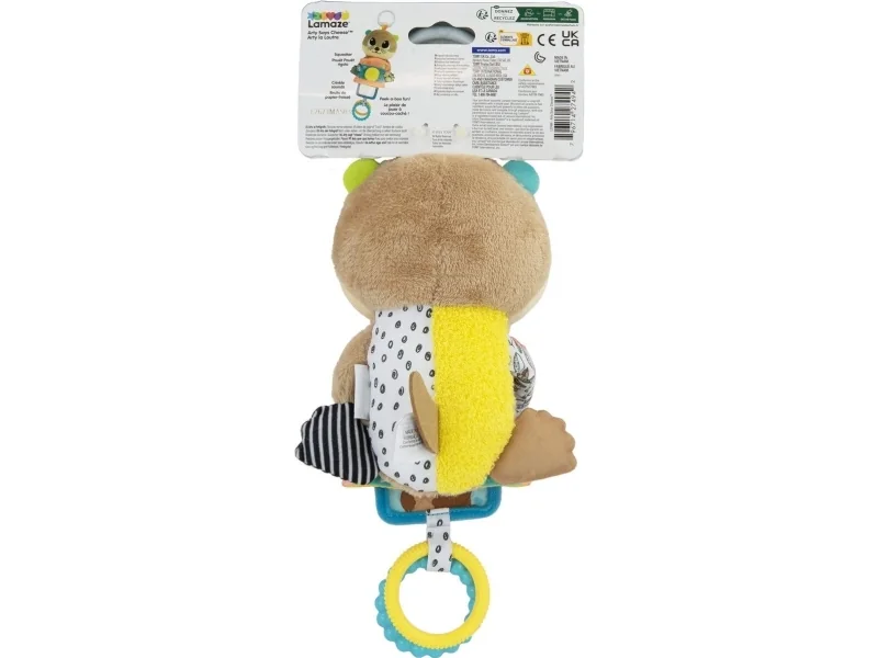 Lamaze Arty Says Cheese Otter Clip & Go