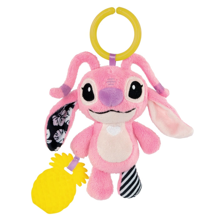 Clementoni Disney Stitch Baby Angel Soft Rattle baby hanging toy