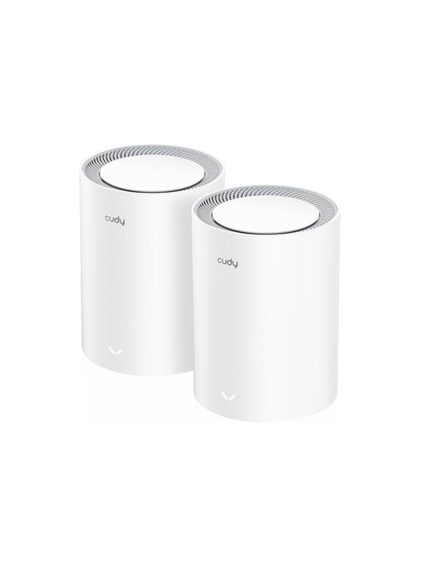 Cudy Mesh Solution M3000 (2-Pack) AX3000 Gigabit Wi-Fi 6 2.5G White - Mesh router Wi-Fi 6