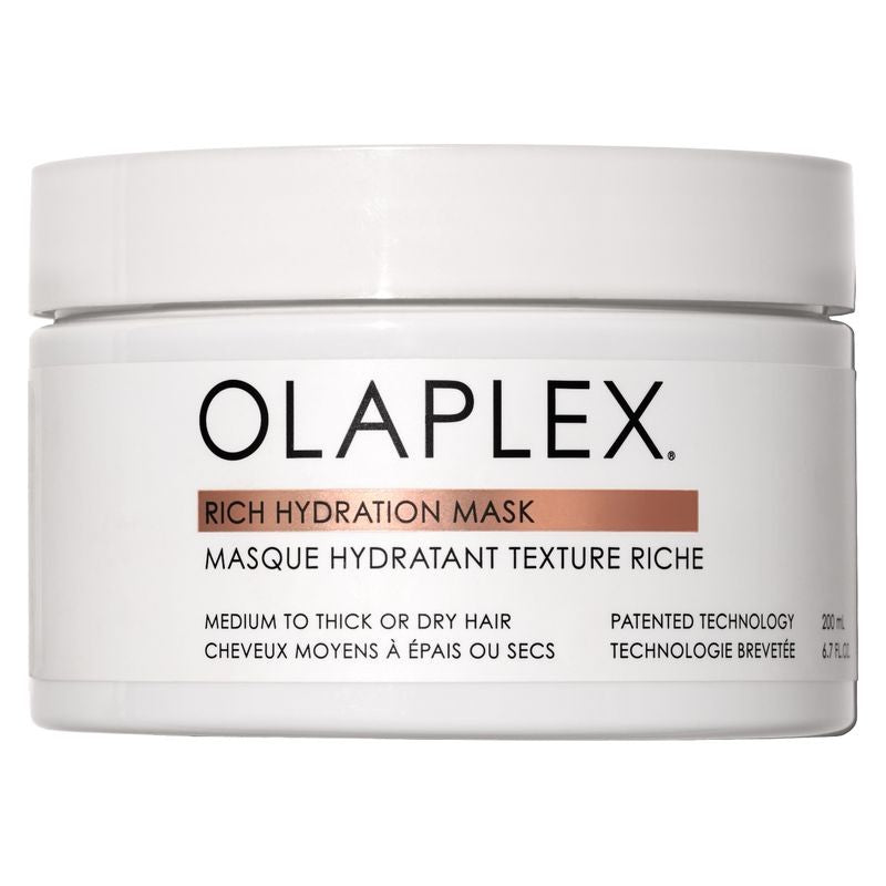 Olaplex Runsas Kosteutus Maschera Keskipaksuille tai Kuiville Hiuksille 200 ml