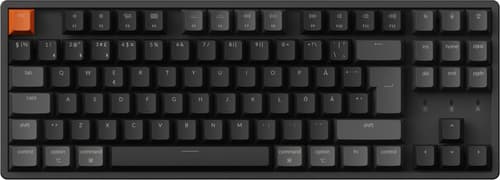 Keychron K8v2 Rgb Aluminum Hot Swap Qmk Johdollinen Ja Langaton Keychron Super Red Pohjoismainen