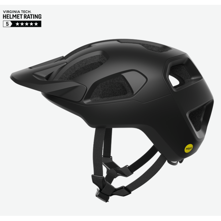 POC Cularis pyöräilykypärä - Uranium Black Matt - M (55-58cm)