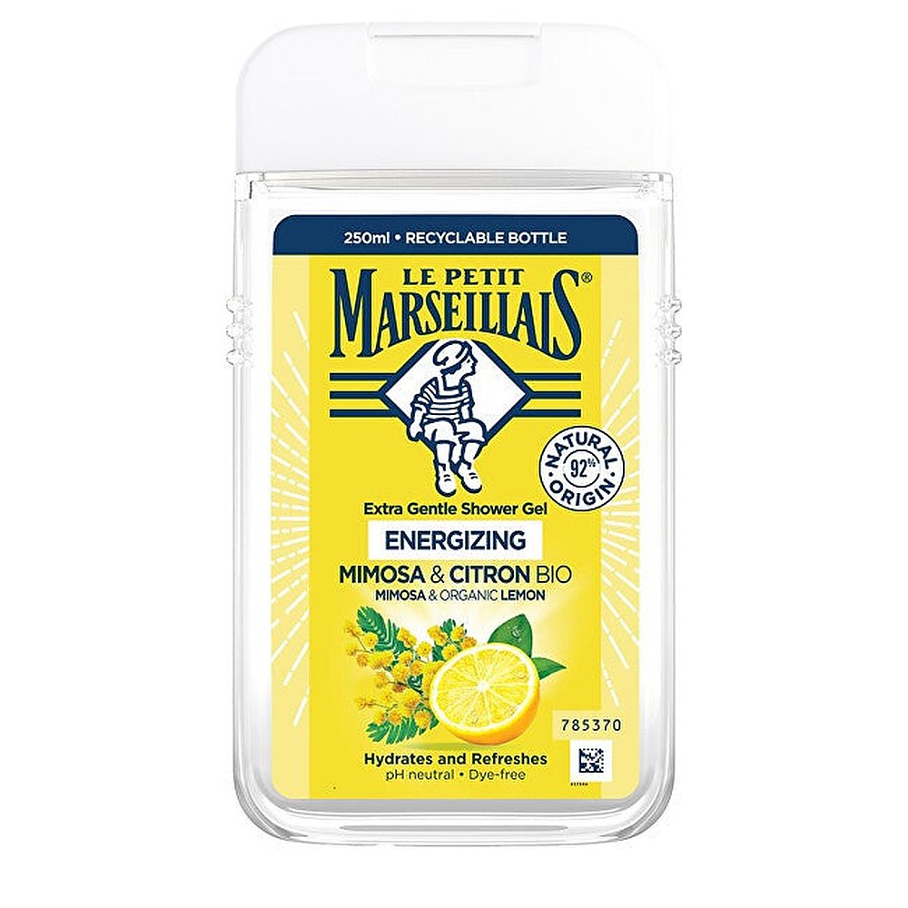 Le petit marseillais Erittäin herkkä Mimosa ja sitruuna luomu suihkugeeli - 250ml