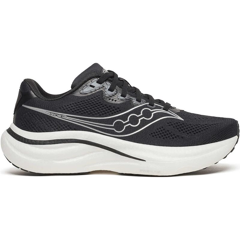 Saucony Ride 19 W Black/Silver - 38,5