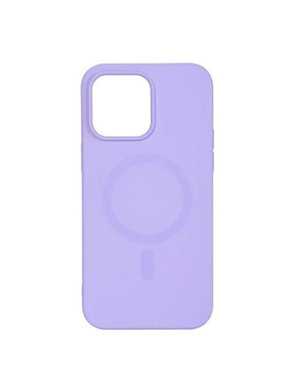 Essentials iPhone 14 Pro Max Silicone Mag back cov,Purpl