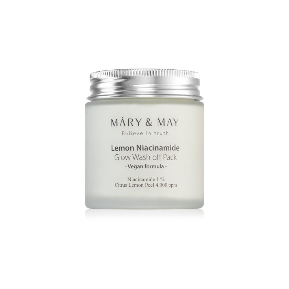 Mary & May Lemon Niacinamide Glow PUHDISTAVA KASVONAAMIO - 125g