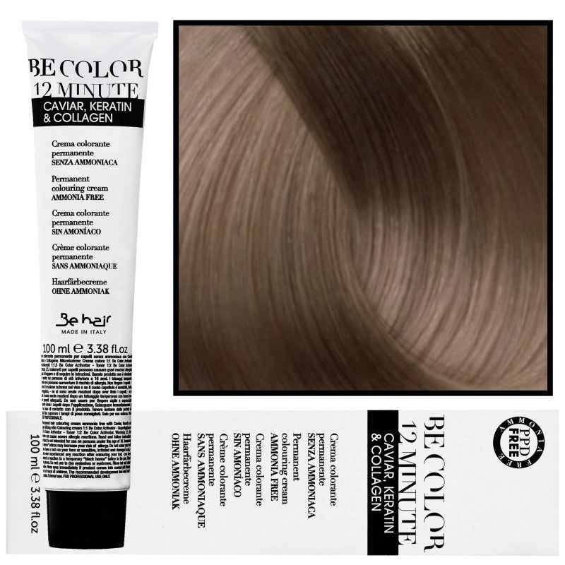 Be Hair Be Color Hiusväri 12 minuuttia 100ml 6,7 | Tumma vaaleanruskea