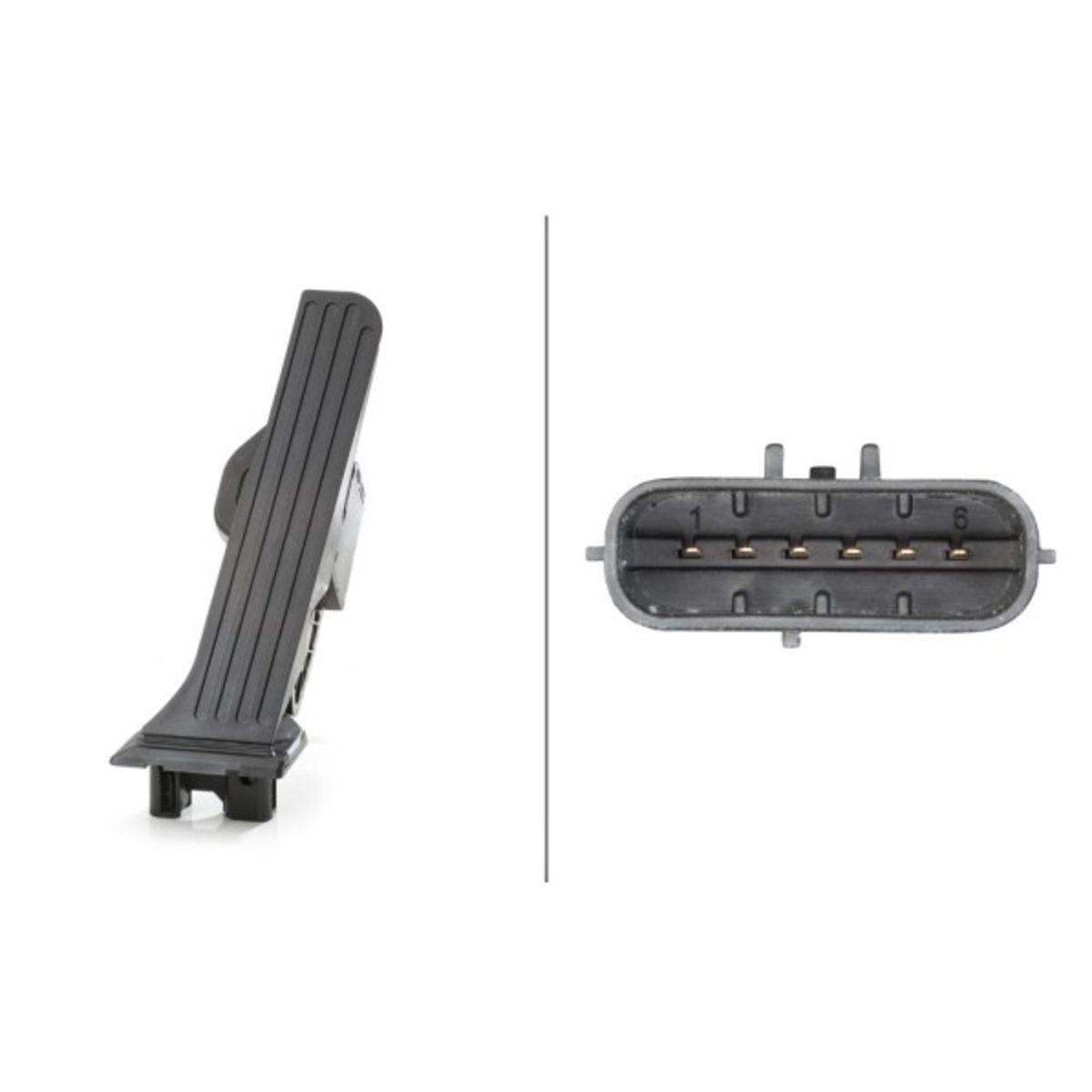 Sensori, kaasupolkimen asento HELLA 6PV 008 890-711
