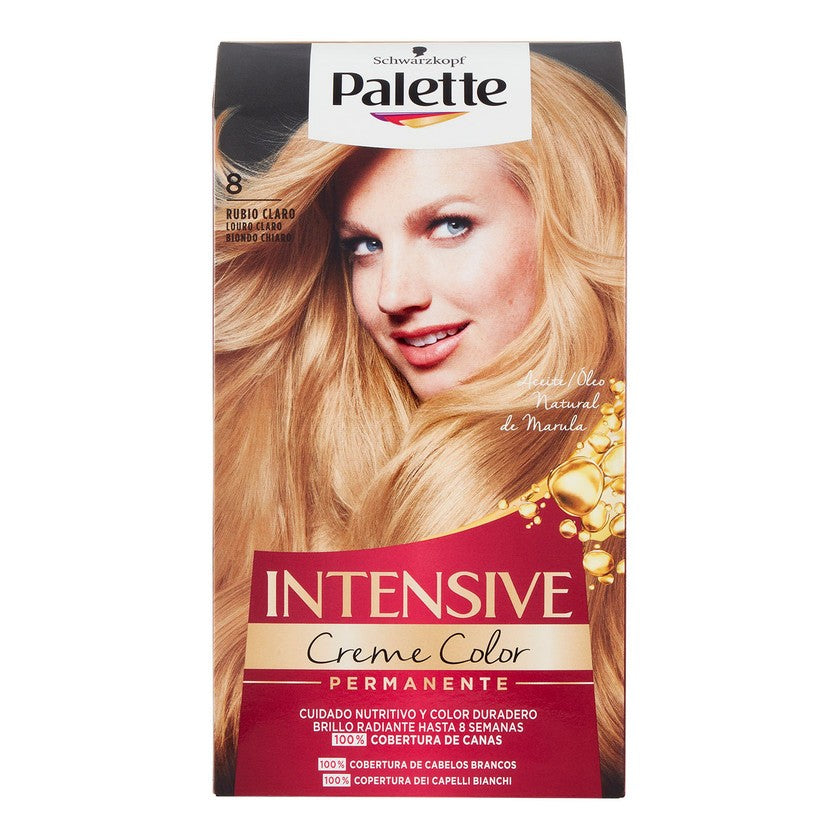 Palette Intensive Creme Color Permanentti 8 Luonnollinen Blond