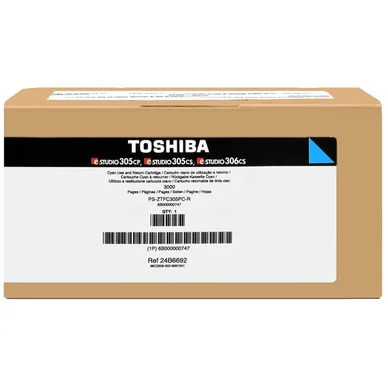 Toshiba Värikasetti Syaani T-305pc-r