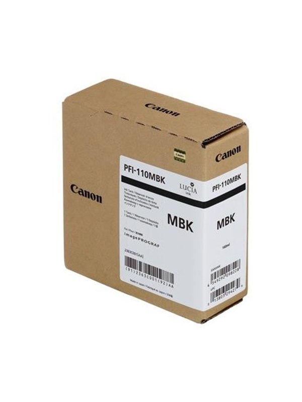 Canon Muste Matta Musta Pfi-110 160ml - Tx-2000/3000/4000