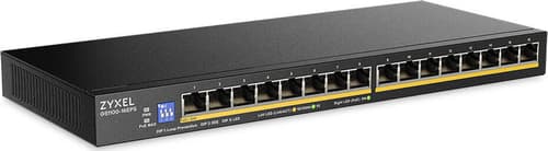 Zyxel Gs1100-16eps 16-porttinen Gigabit Slim Poe-kytkin