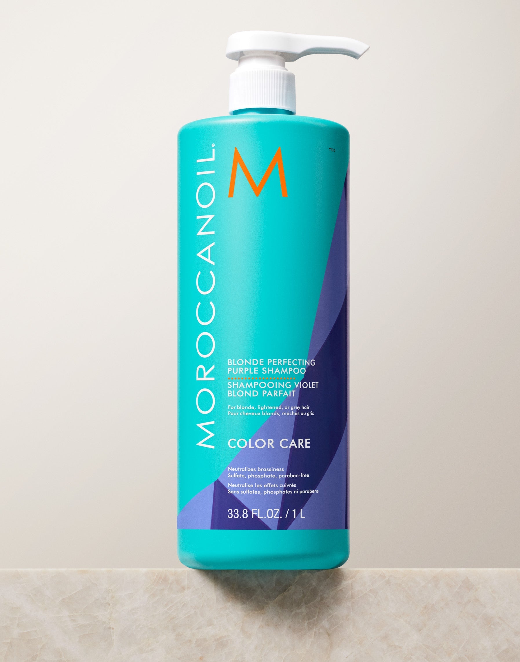 Moroccanoil Blonde Perfecting Purple Shampoo - 1000 ml