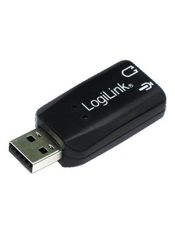 LogiLink USB-ljudkort 2-kanals stereo (UA0053)
