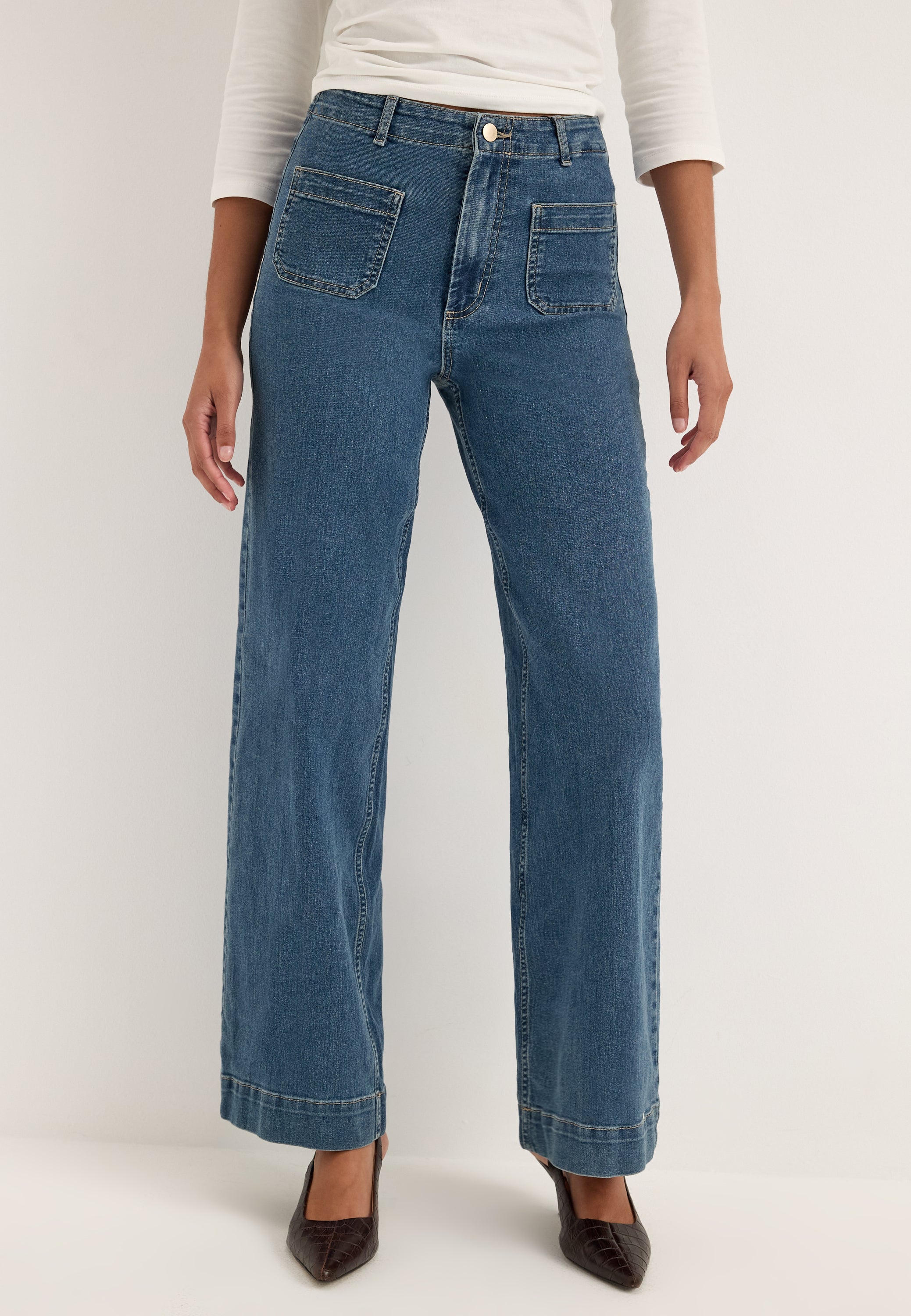 VERO MODA Farkut 'VMKayla' sininen denim