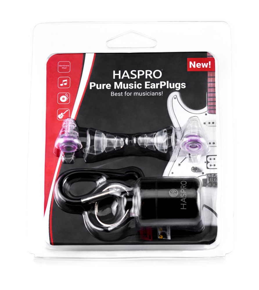 Haspro PURE MUSIC silikonikorvatulpat 1 pari