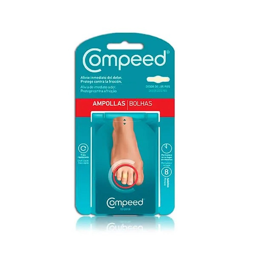 Compeed Blisters On Toes Laastarit 8 kpl