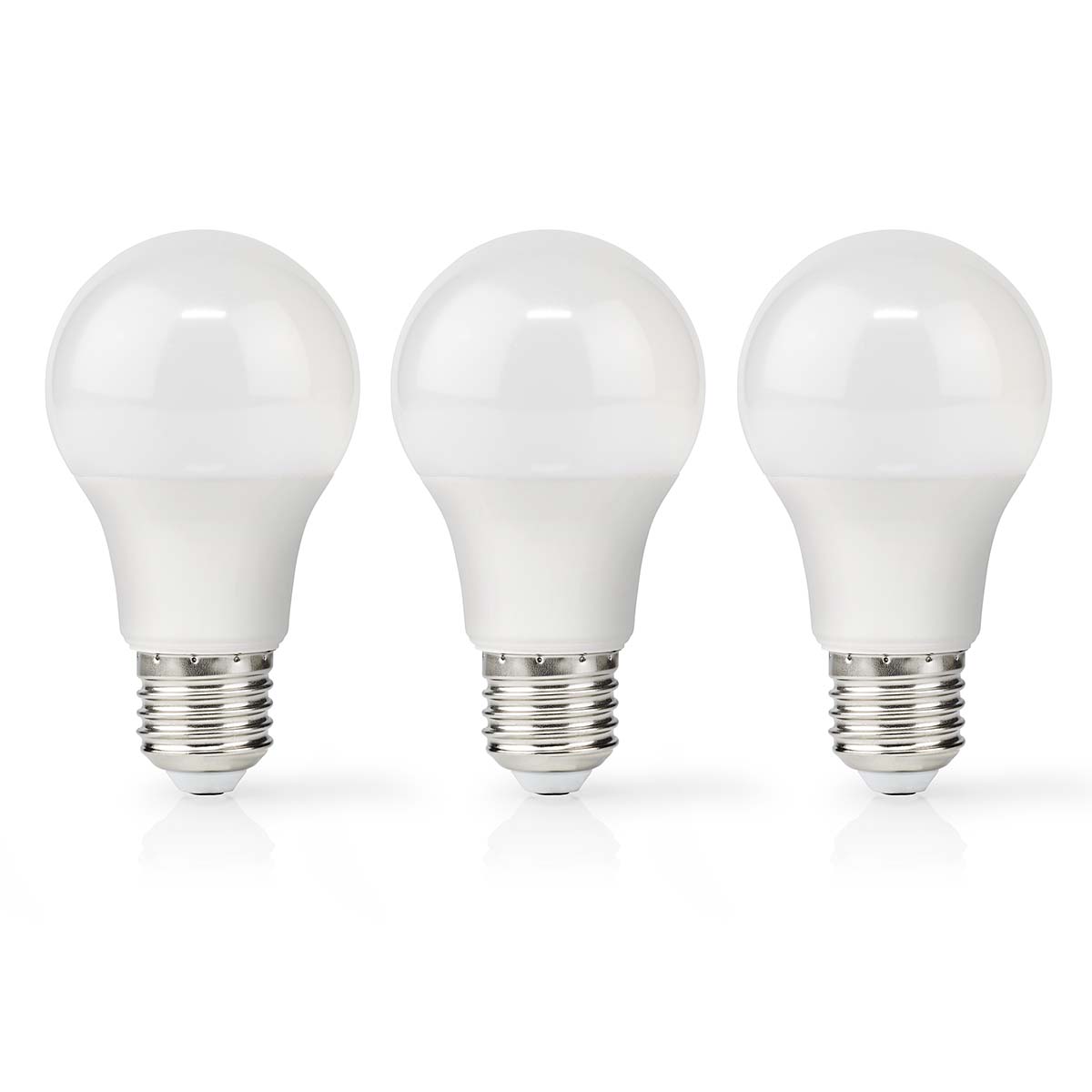 Nedis LED Lamppu E27 | A60 | 8.0 W | 806 lm | 2700 | Lämmin Valkoinen | Retrotyylinen | Huurrettu | 3 kpl