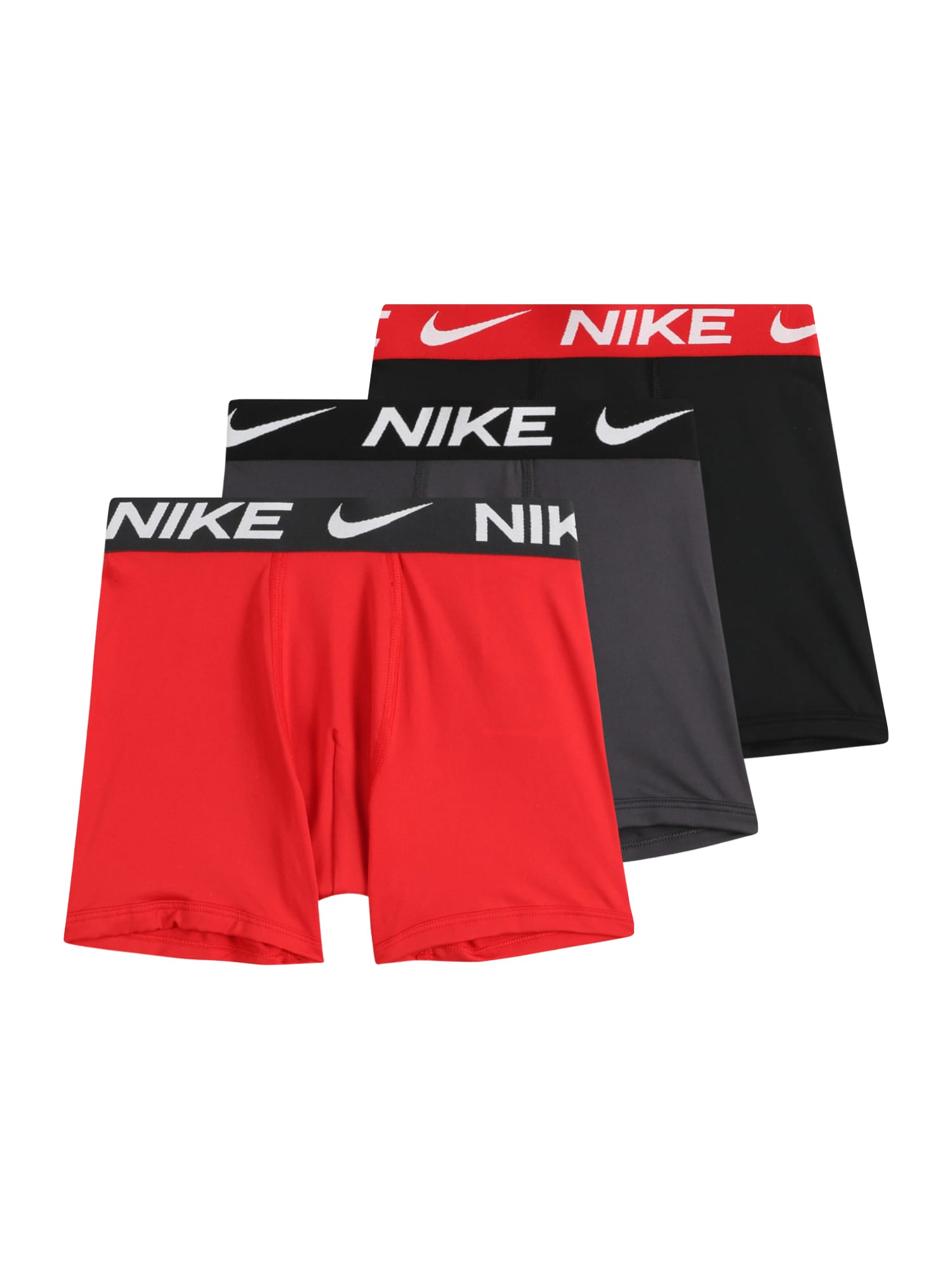 Nike Sportswear Alushousut 'ESSENTIAL'  tummanharmaa / punainen / musta / valkoinen