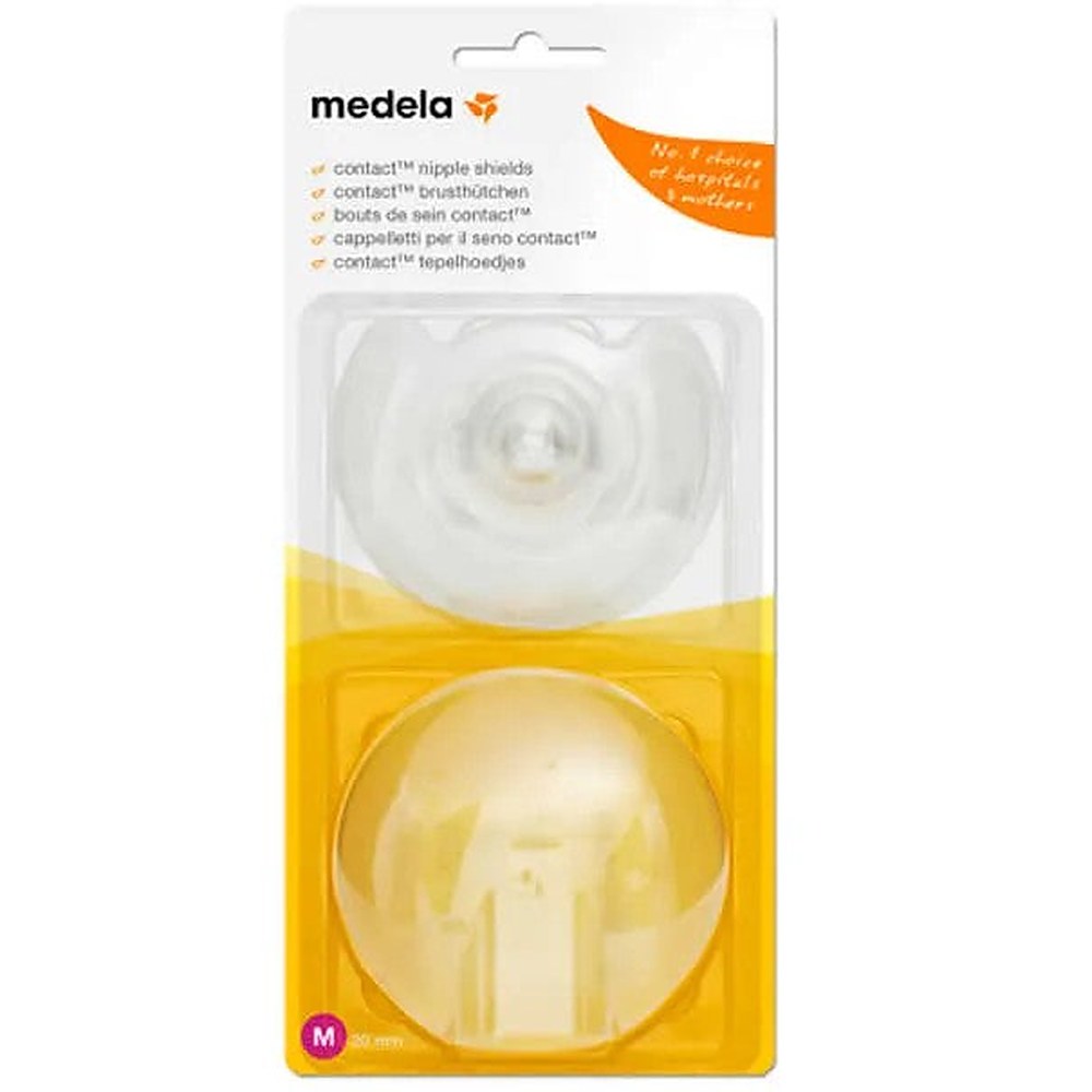 Medela Kipeät nännenkuoret 2 kpl kokoa M