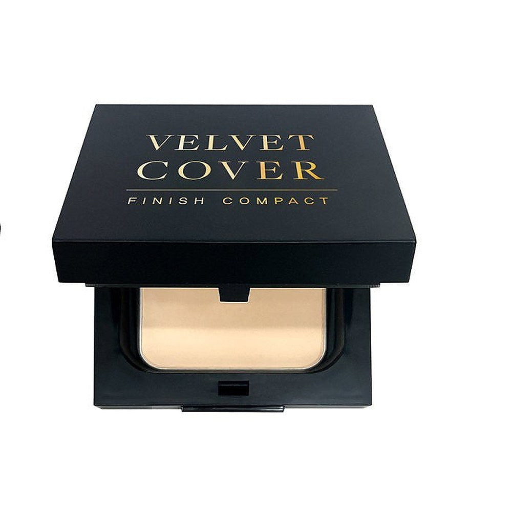 Dr. hedison Velvet Cover Finish Compact Matte Puuterimainen meikkipuuteri 21 Vaalea Beige 14 g