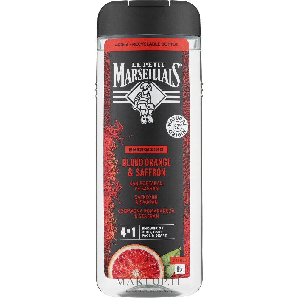 Le petit marseillais Veriappelsiinin ja sahramin suihkugeeli - 400ml