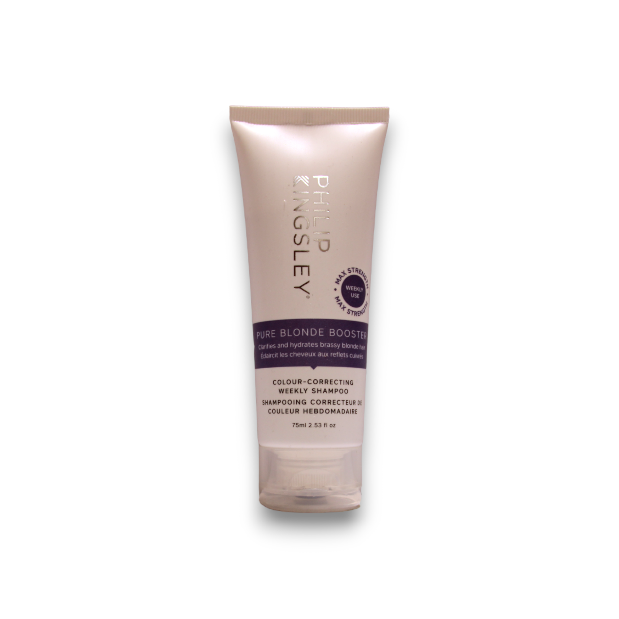 Philip Kingsley Puhdas Blonde Booster kosteuttava ja kirkastava shampoo 75 ml