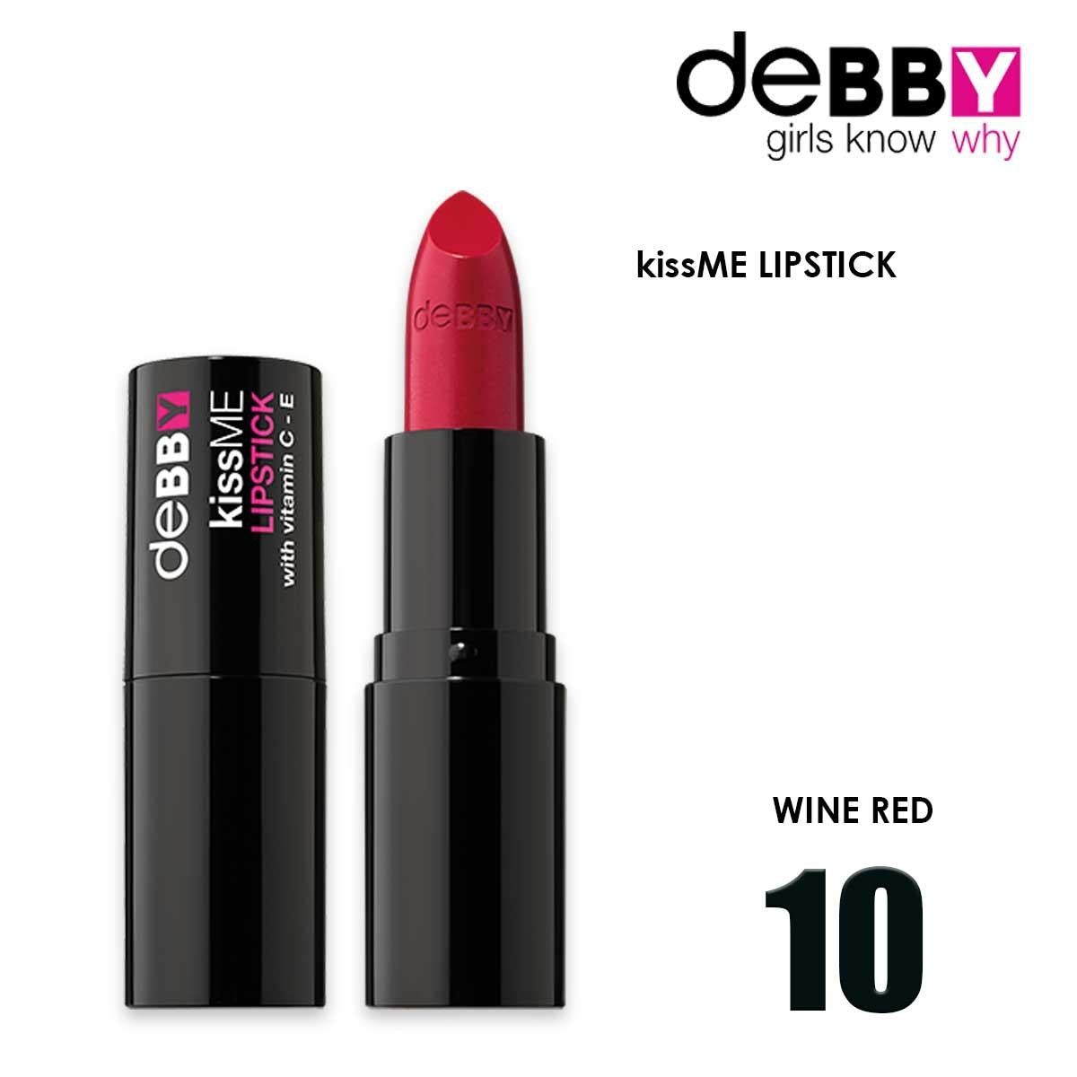 Debby Rossetto Kiss Me Lipstick Creamy 10 — Rossetto