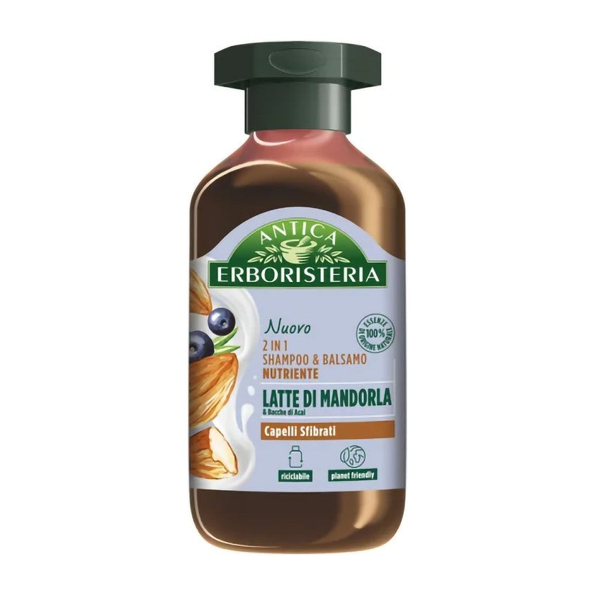 Antica Erboristeria Ravitseva 2in1 Mantelimaitoshampoo ja hoitoaine 250 ml