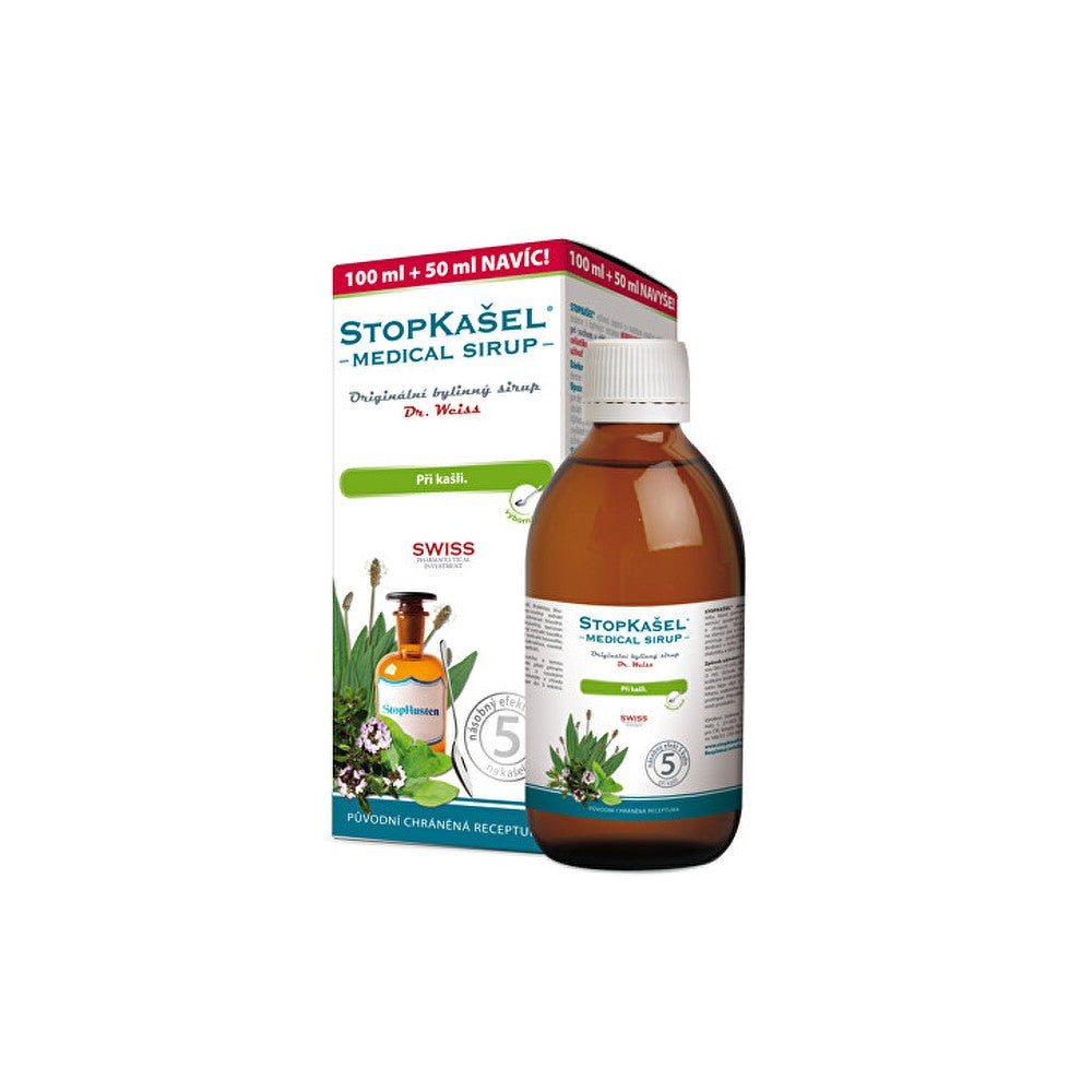 Simply you StopCough-lääkesiirappi Dr. Weiss 200 + 100 ml ZD ARMA