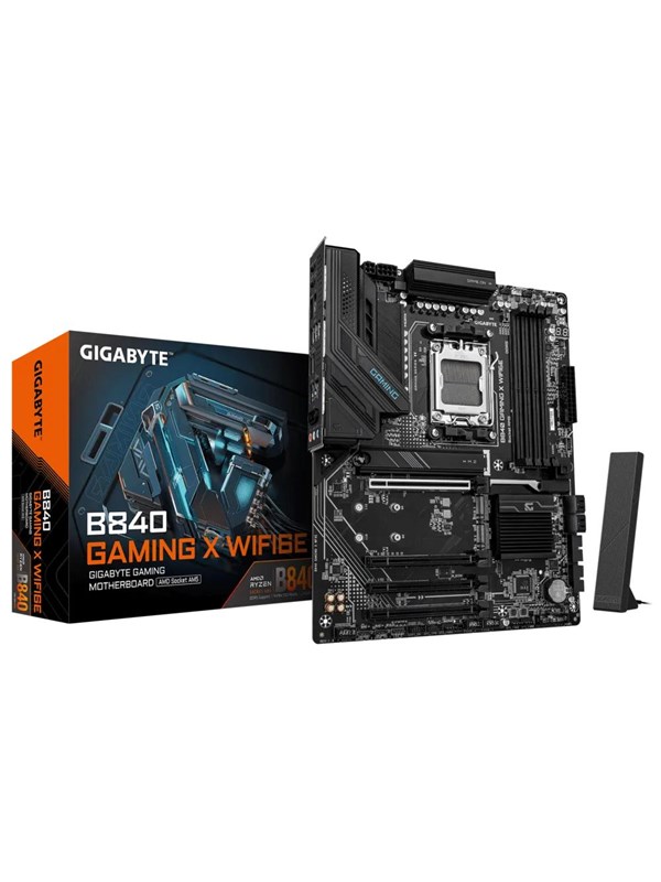 Gigabyte B840 GAMING X WiFi 6E AM5 ATX -emolevy