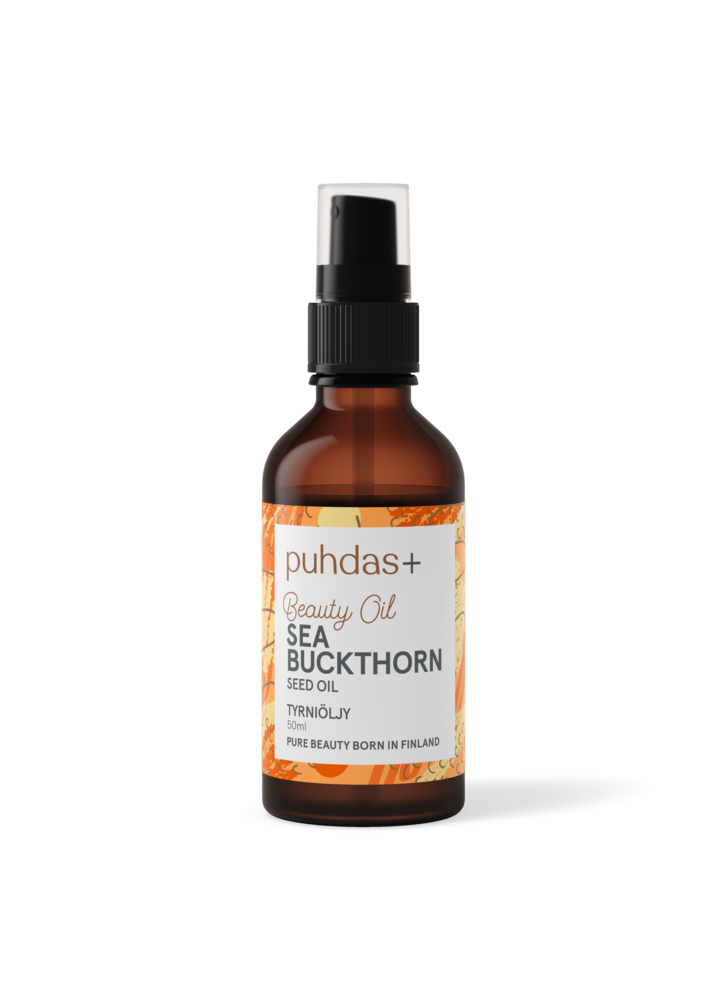 Puhdas+ Beauty Oil Repairing Sea Buckthorn Seed Oil 50 ml