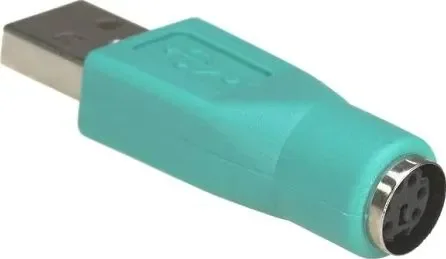 MicroConnect USB-A – PS/2 -sovitin, Violet