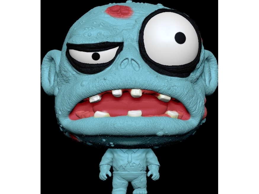 Splats Head Maxi Walky Zombie