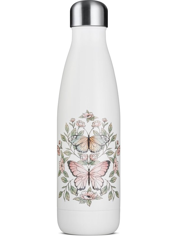 JobOut Water Bottle Butterflies