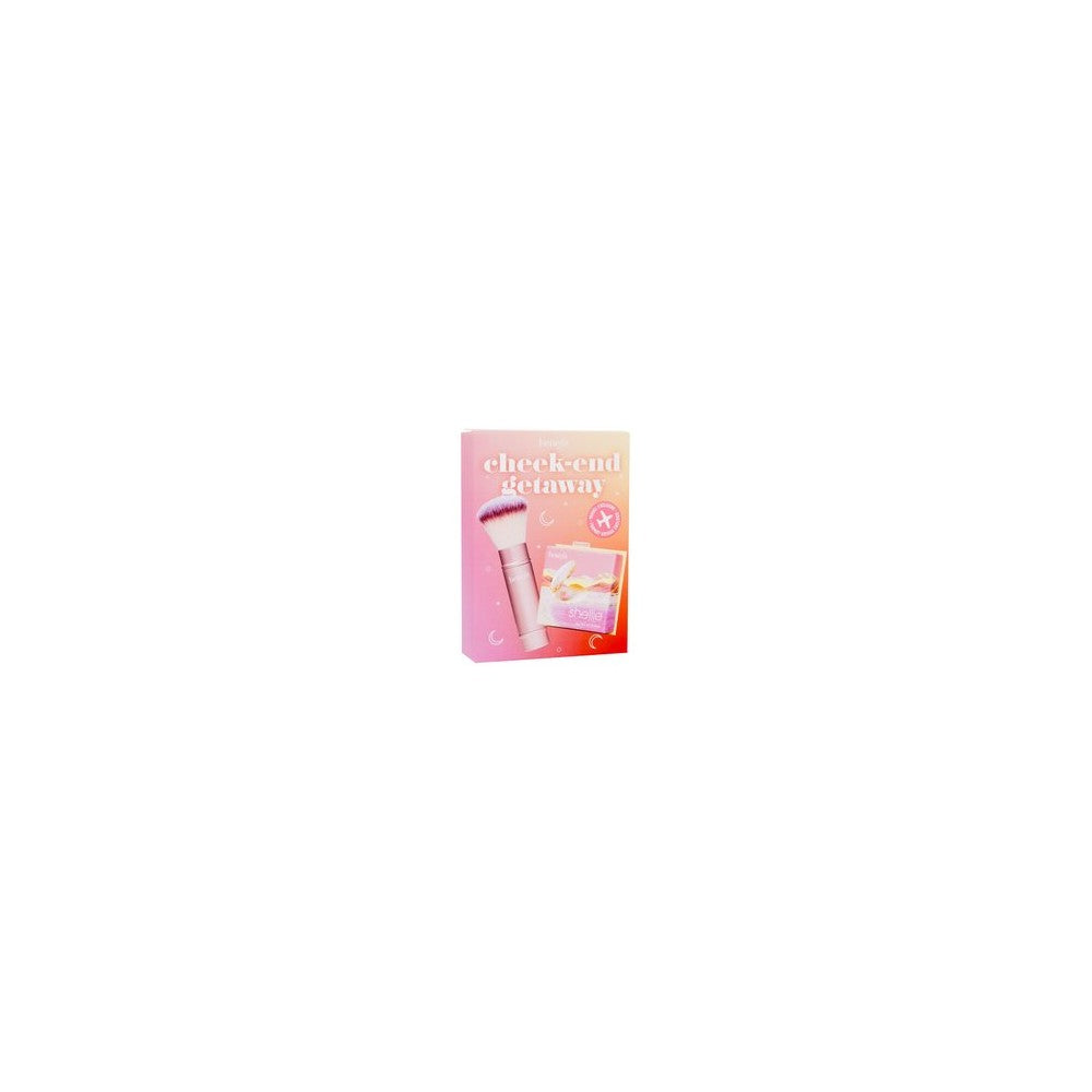 Benefit Shellie Blush Cheek-End Getaway Set - Hot Shell vaaleanpunainen lahjasetti