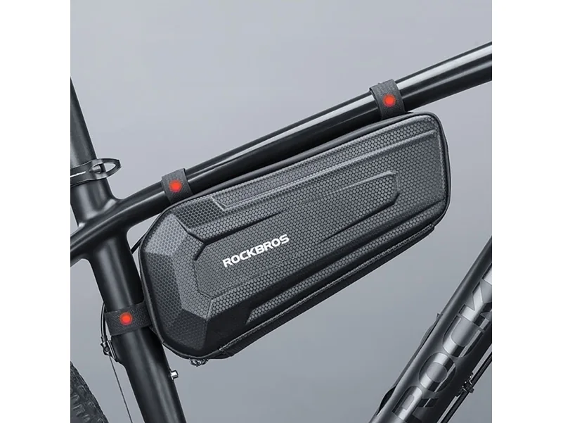 Rockbros B66 waterproof bicycle bag for frame - black