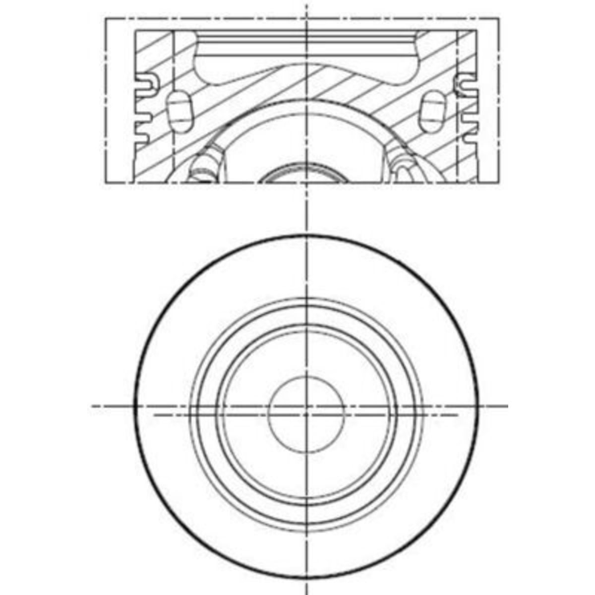 Männät MAHLE 028 PI 00154 000